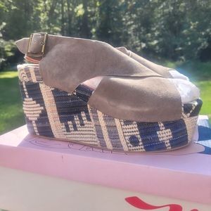 Jeffrey Campbell "PISA-FAB" wedge sz10